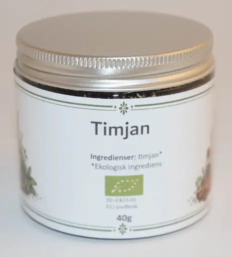 [SE233B] Timjan EKO fp i PET-burk 40g