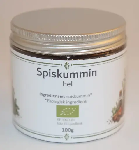 [SE292B] Spiskummin hel EKO fp i PET-burk 100g